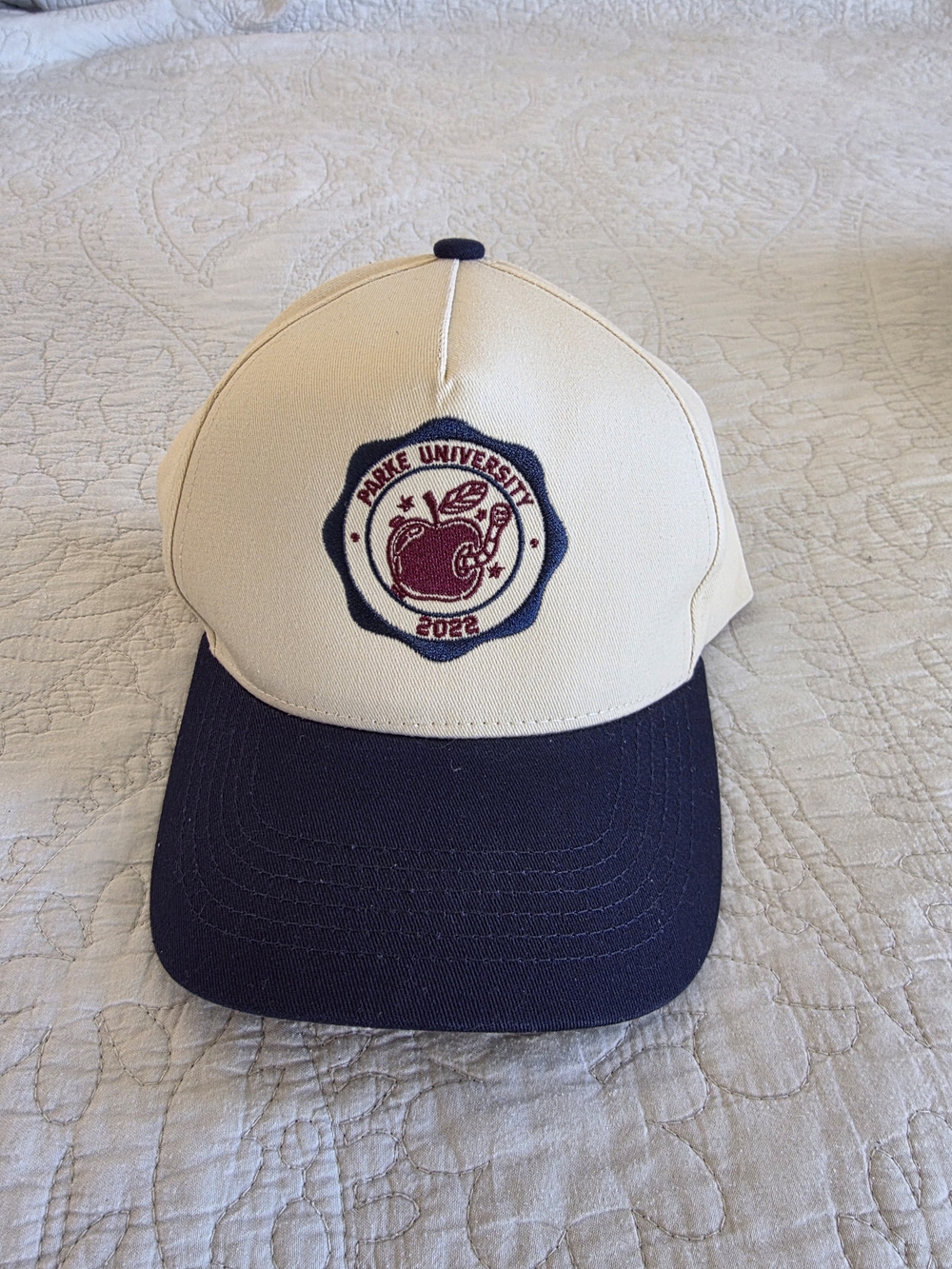 Parke - Parke University 2022 Embroidered Baseball Hat NWT